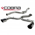 FD25 Cobra Sport Ford Focus RS (Mk2) 2008-11 Cat Back System (Venom Range)